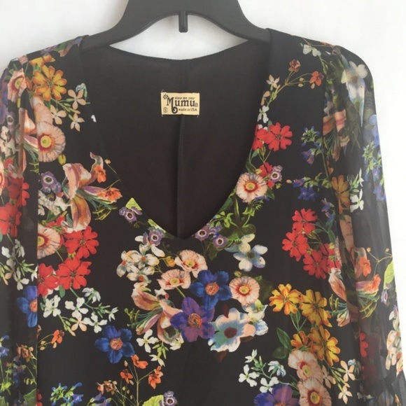 Show Me Your Mumu Barry Night Floral Tunic / Dress - Picture 5 of 6